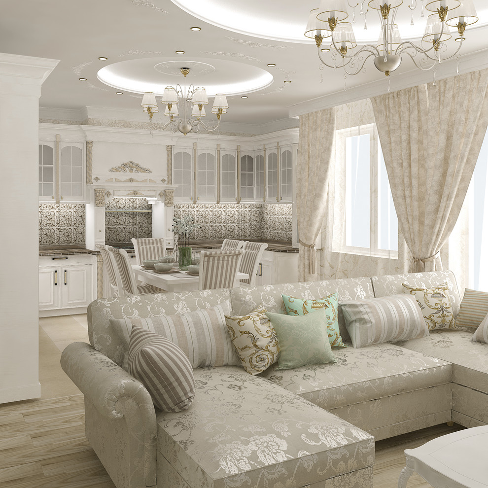 Дизайн-проект таунхауса в классическом стиле