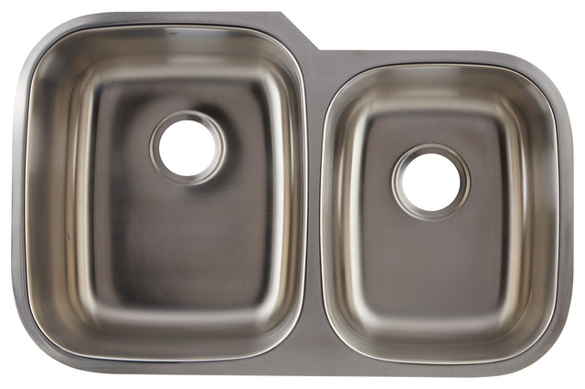 Undermount Stainless Steel Double Bowl Kitchen Sink