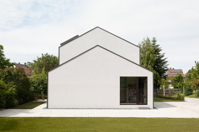 Haus K Seitenansicht contemporary-fasad