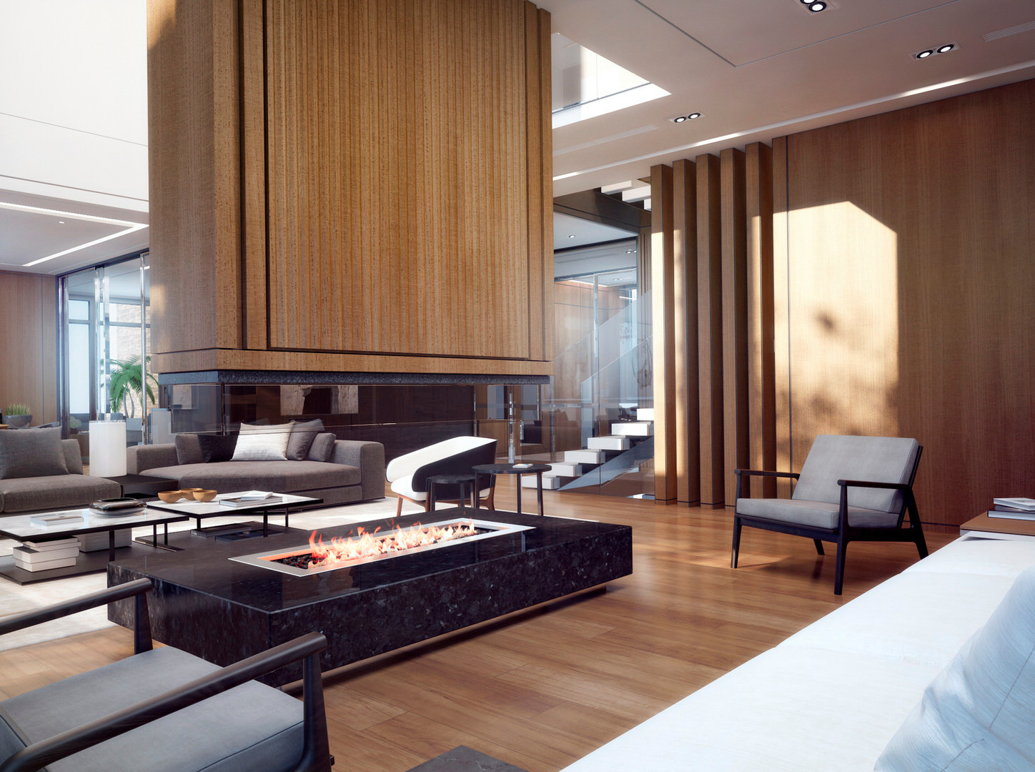 Интерьер частной виллы № 1