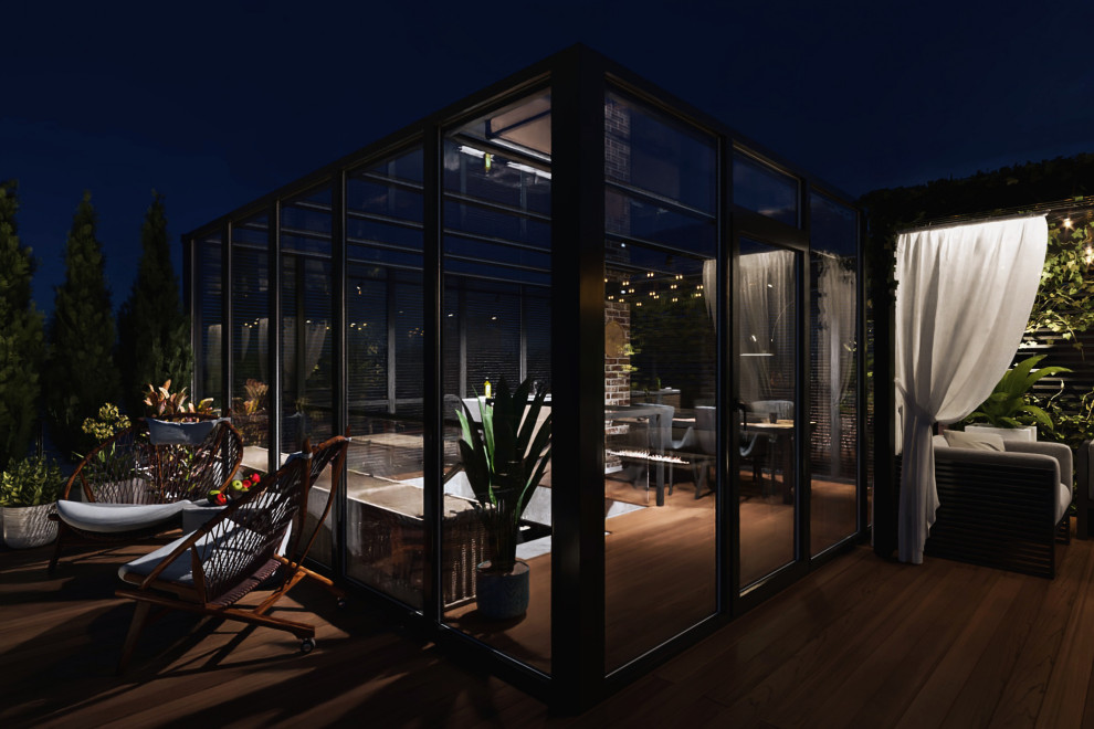 Терраса пентхауса в г. Сочи