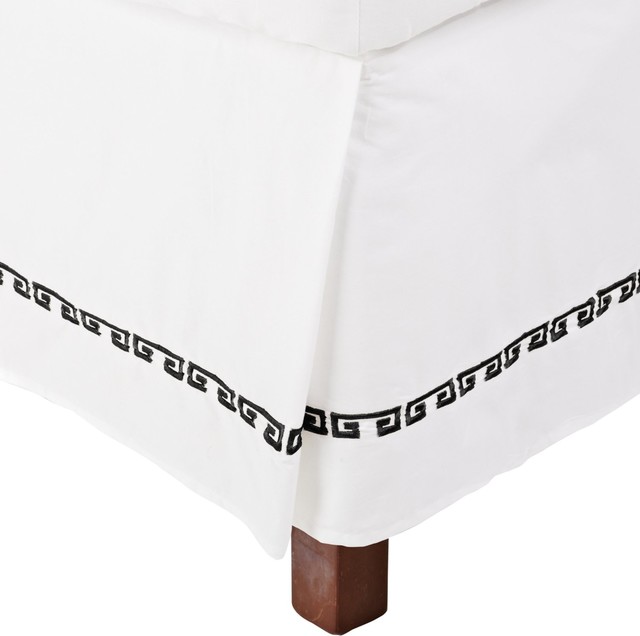 Kendell 100 Cotton Bed Skirt Contemporary Bedskirts By Blue Kendell 100 Cotton Bed Skirt Contemporary Bedskirts By Blue Nile Mills Inc