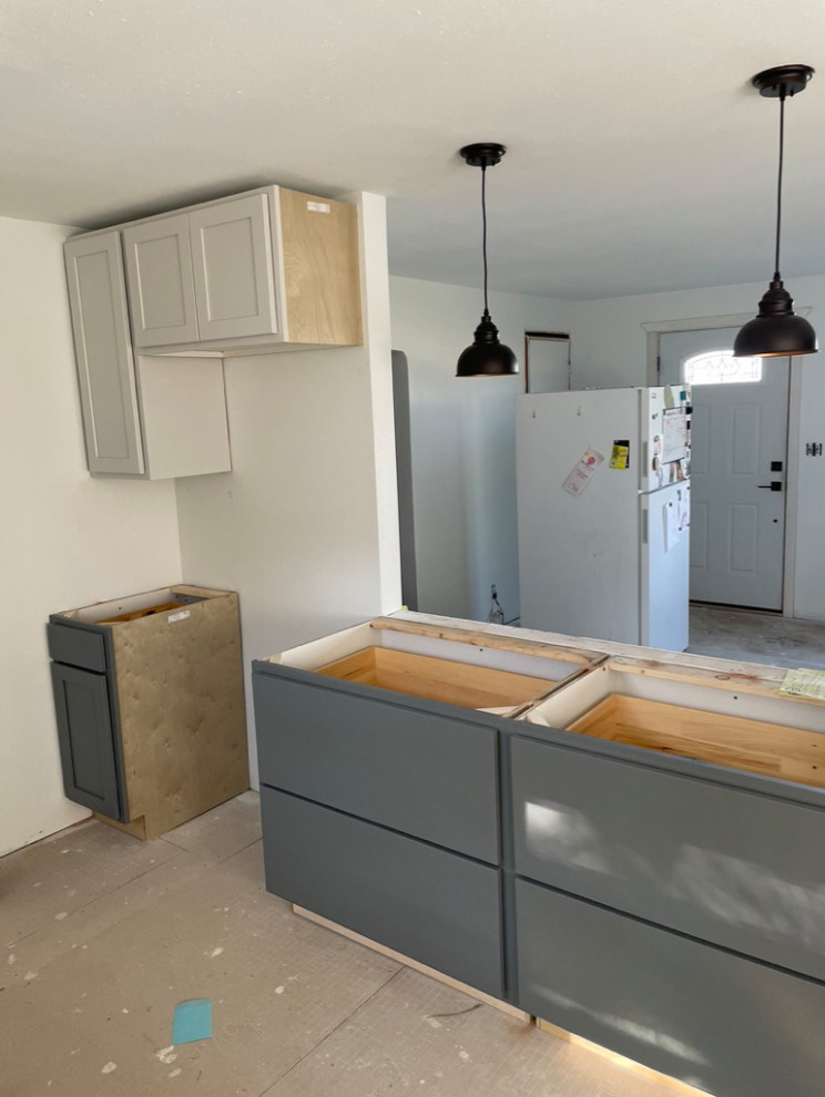 Bigger is better- Kitchen and wall remodel