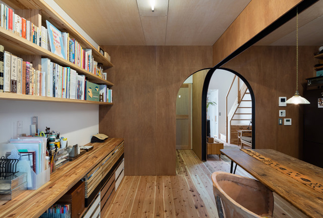 ちいさな家 scandinavo-sala-da-pranzo