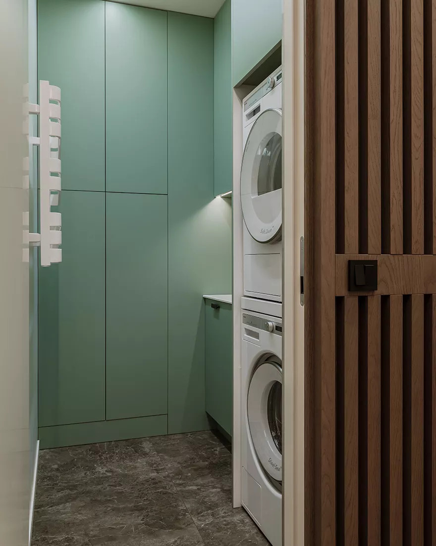 6 вариантов размещения сушильных машин на небольших квадратных метрах