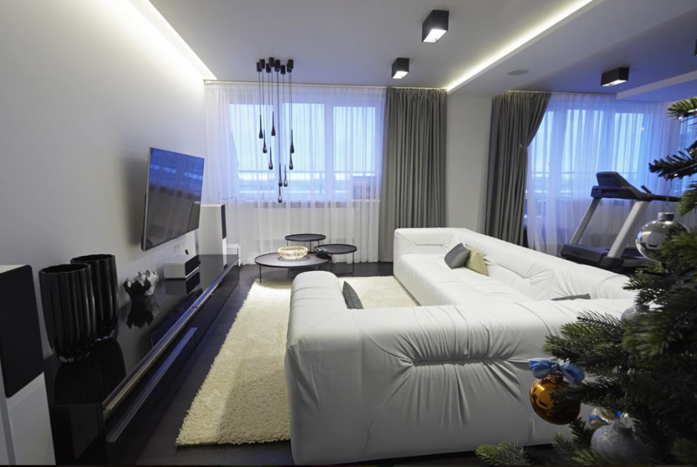 Меблировка частной квартиры по проекту студии Акименкова