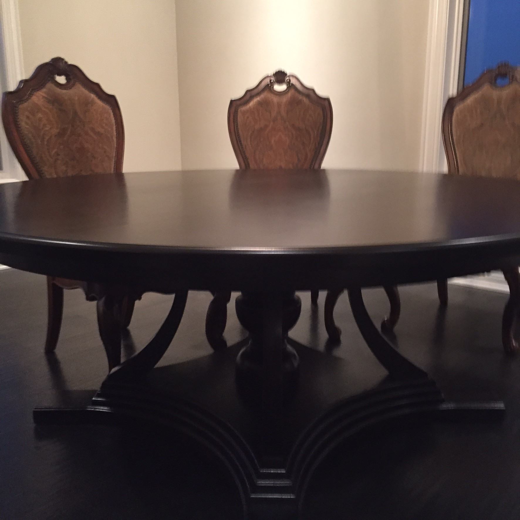 White Oak Stained Dining Table
