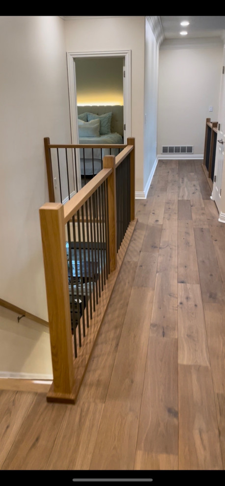Hallway - transitional hallway idea