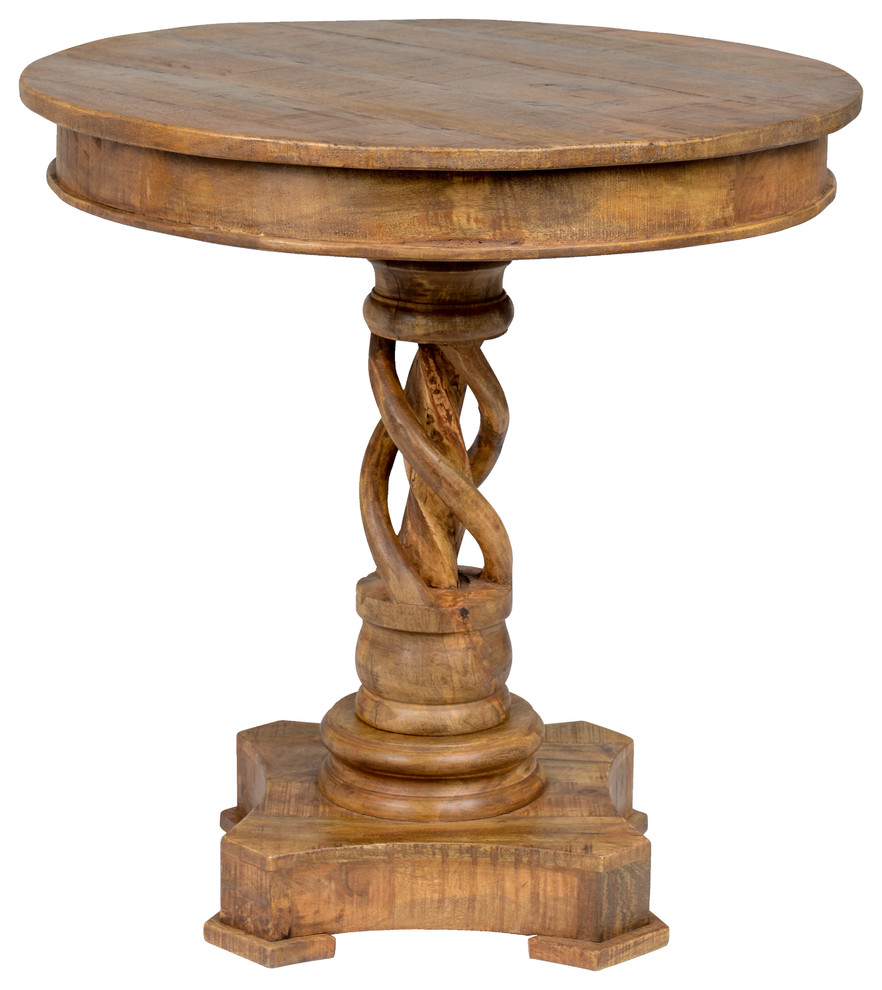 Bella 30 Round Table By Kosas Home Traditional Dining Tables By Kosas Pl10421 Houzz
