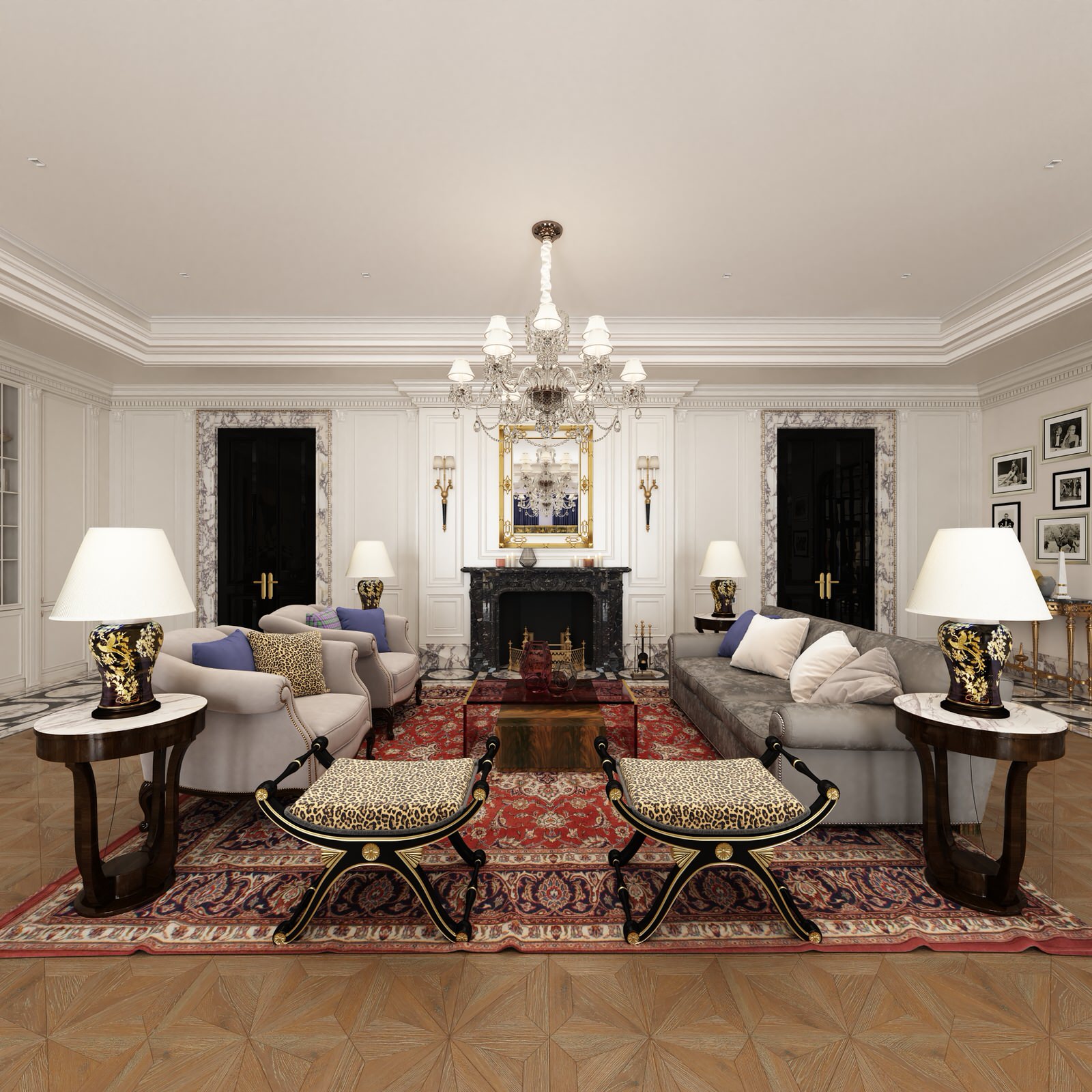 Квартира в стиле RALPH LAURENT, 260 M²