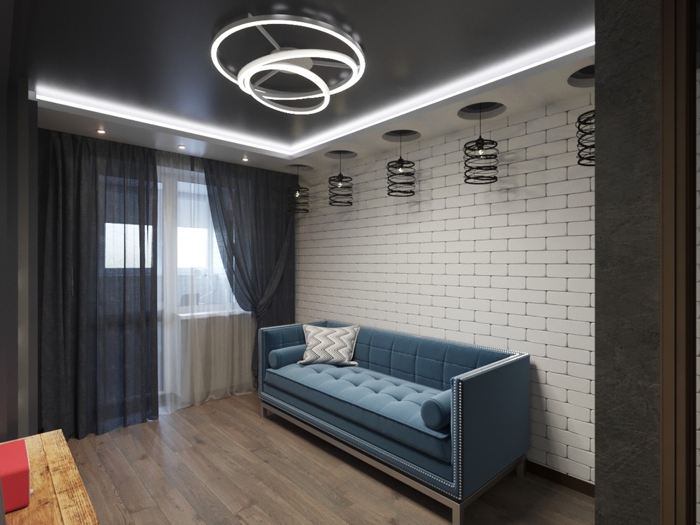 Проект трёхкомнатной квартиры IO001