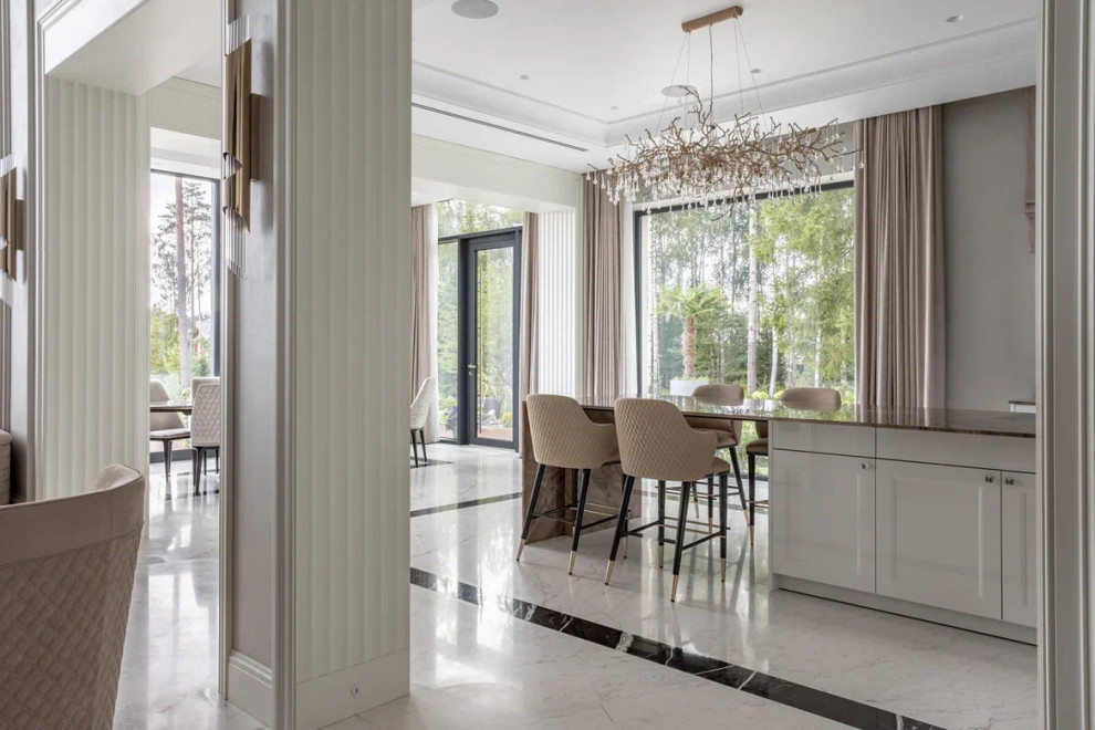 Интерьер жилого дома в Ленинградской области