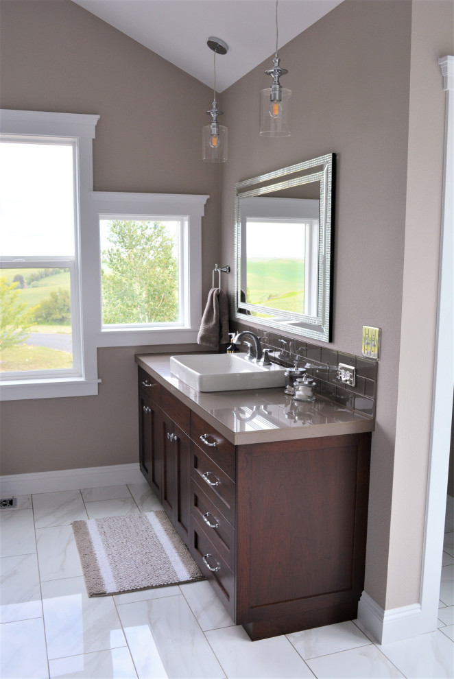 Home design - transitional home design idea in Seattle