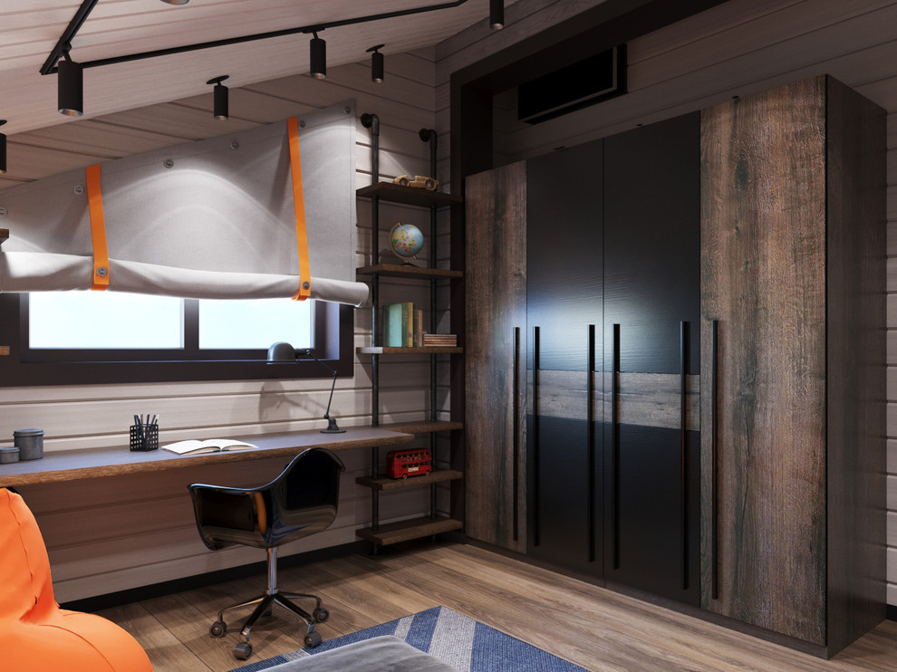 Интерьер жилого дома из клееного бруса  г. Владивосток