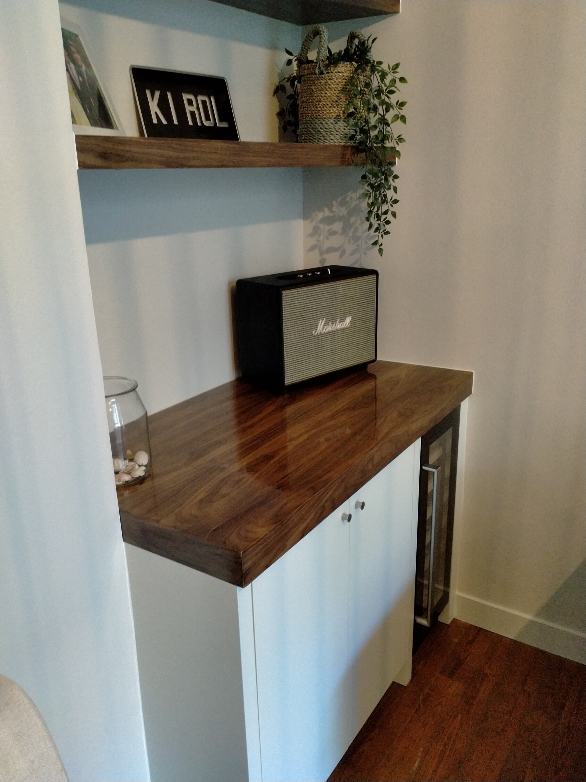 Etagère courbe