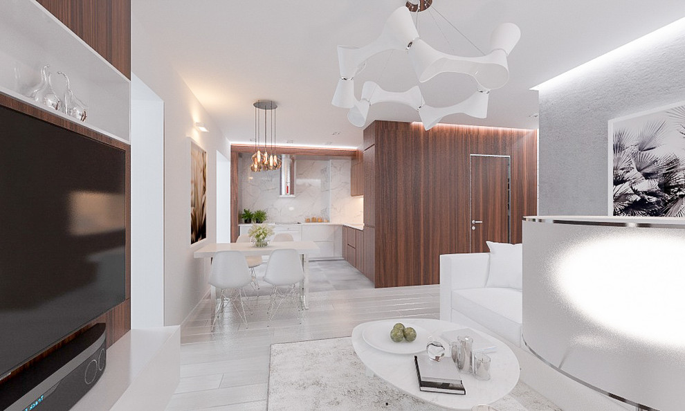 Белый с акцентом.