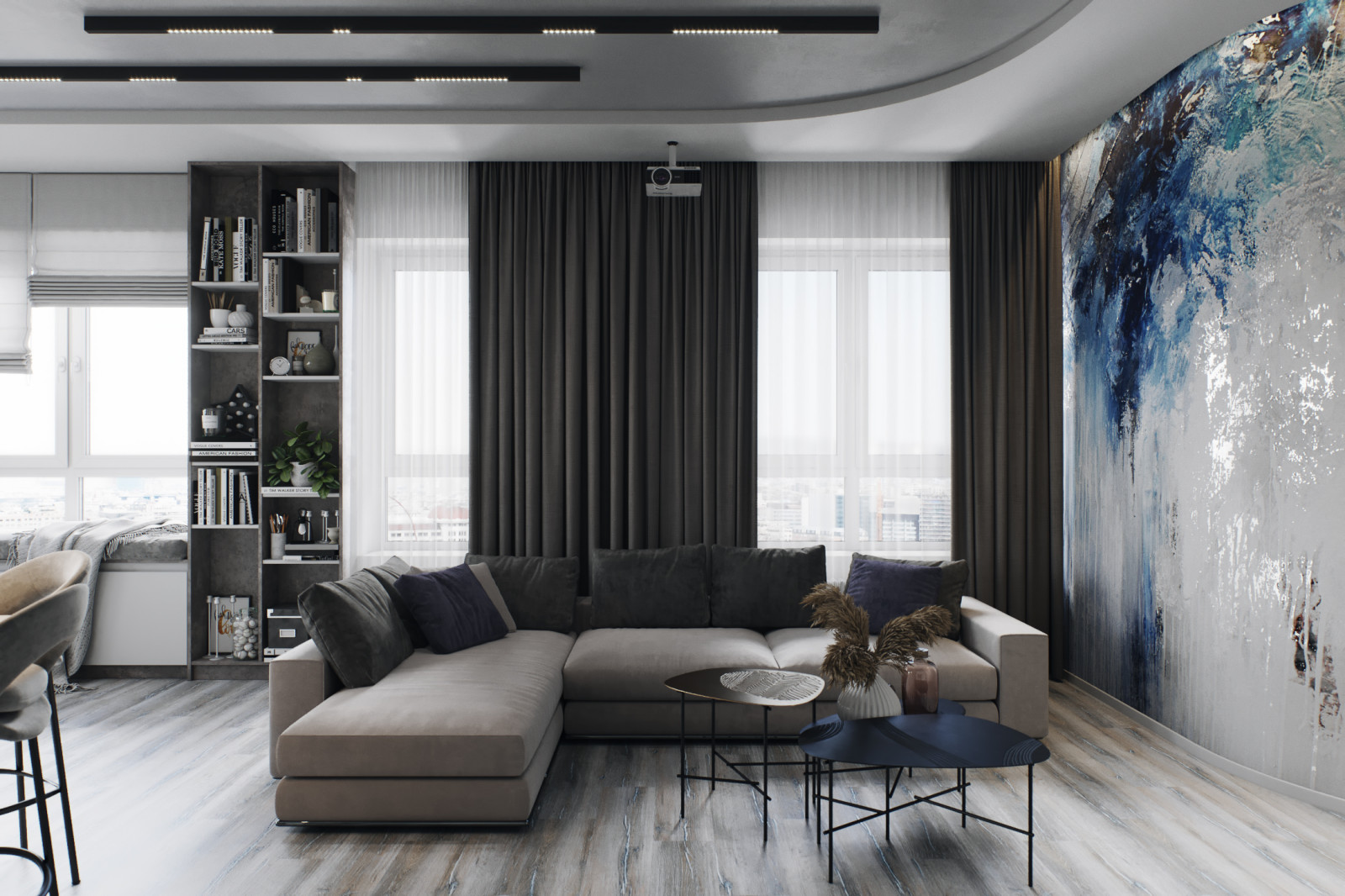 Кухня - гостиная