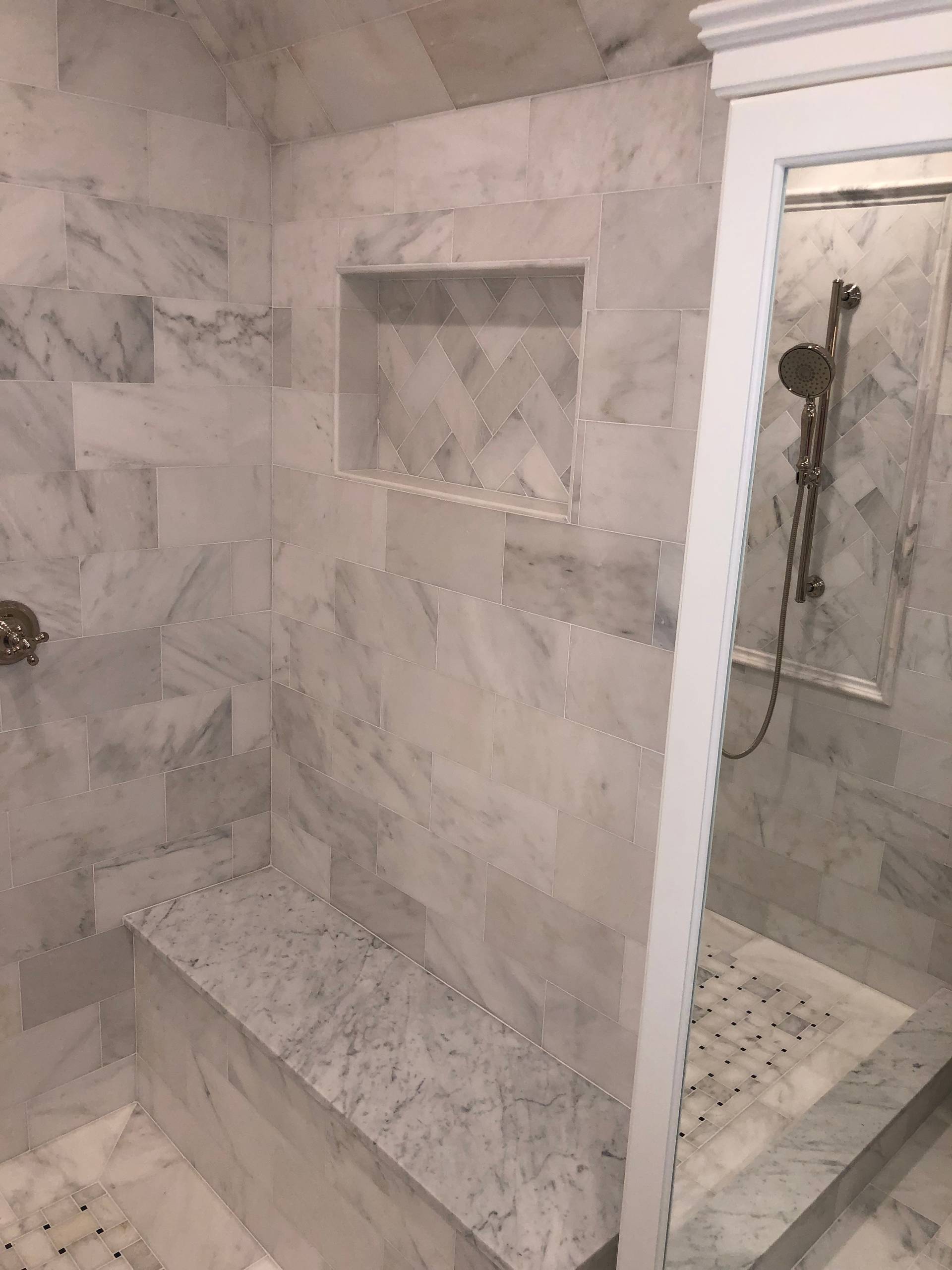 Silverman’s master bathroom