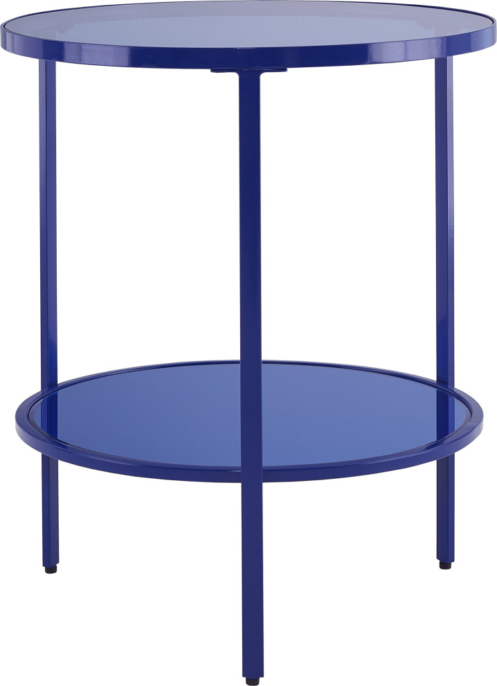 Lena Glass Side Table Contemporary Side Tables And End Tables by