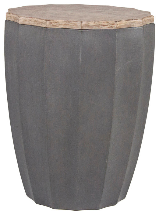 Gabby Rue Side Table Industrial Side Tables And End Tables by