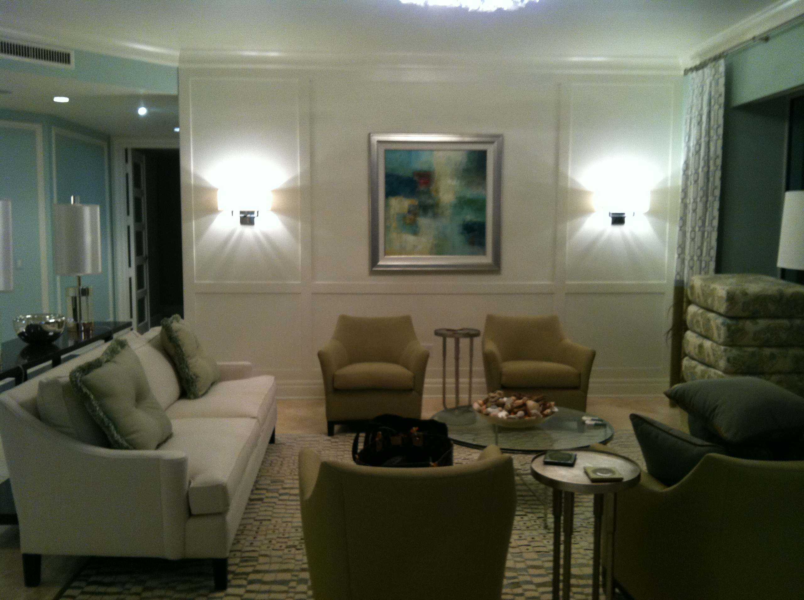 My Projects: Elegant Transitional Living Space