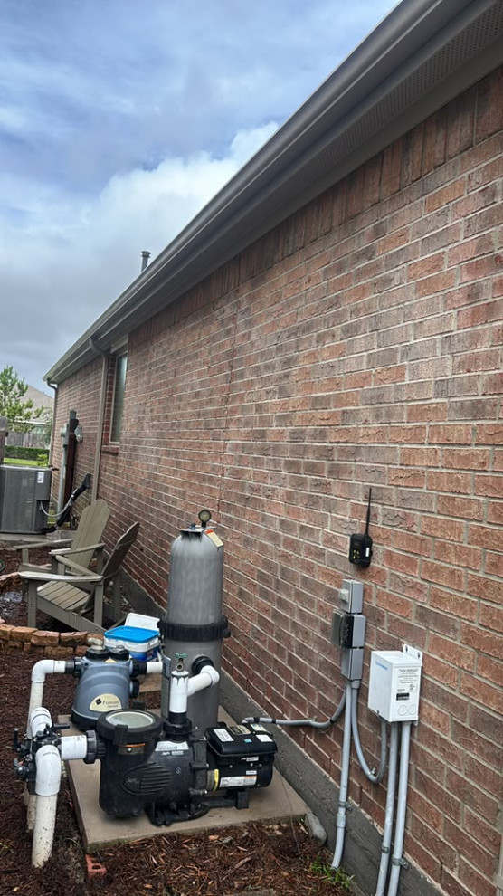 Exterior Pressure wash after