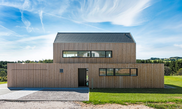 Haus Rickenbach contemporaneo-facciata