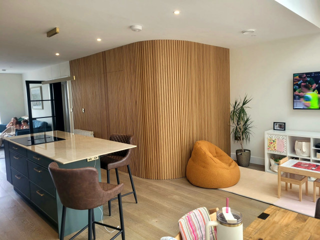Remodelling ground floor in Stepaside trendy-koekken