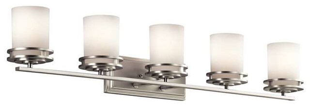 Kichler Lighting 5085ni Hendrik Contemporary Bathroom Light In Brushed Nickel