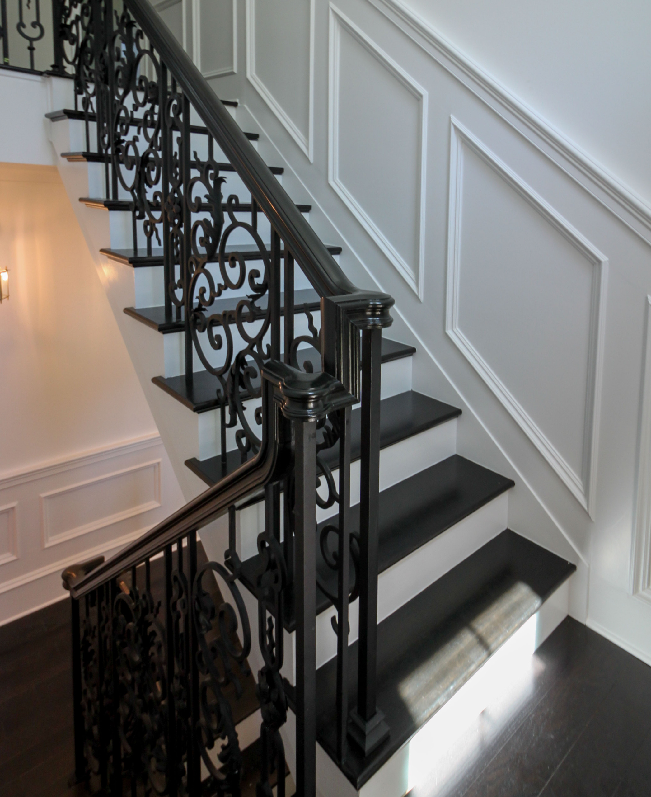 92_Grand Double Staircase in Exquisite Custom Home, Great Falls VA 22066