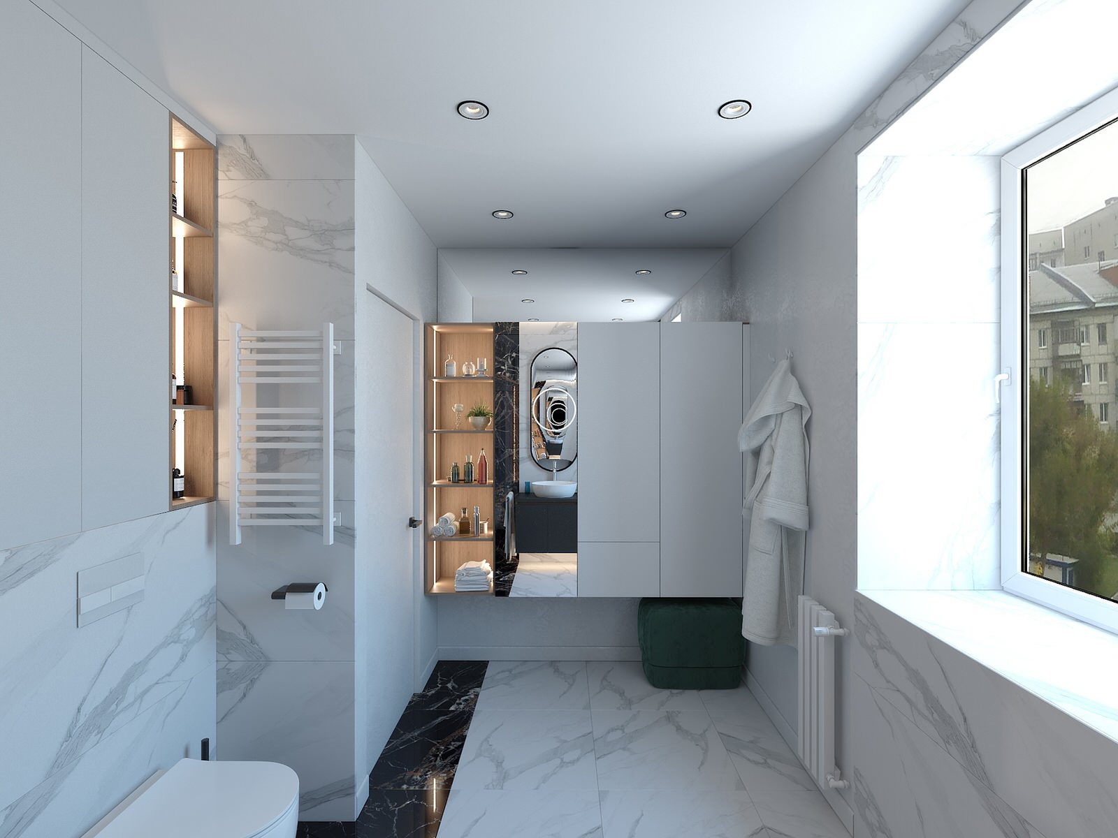 Проект ванной комнаты