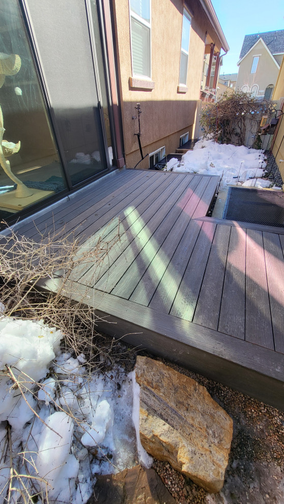 Floating Side-Yard Deck Installation