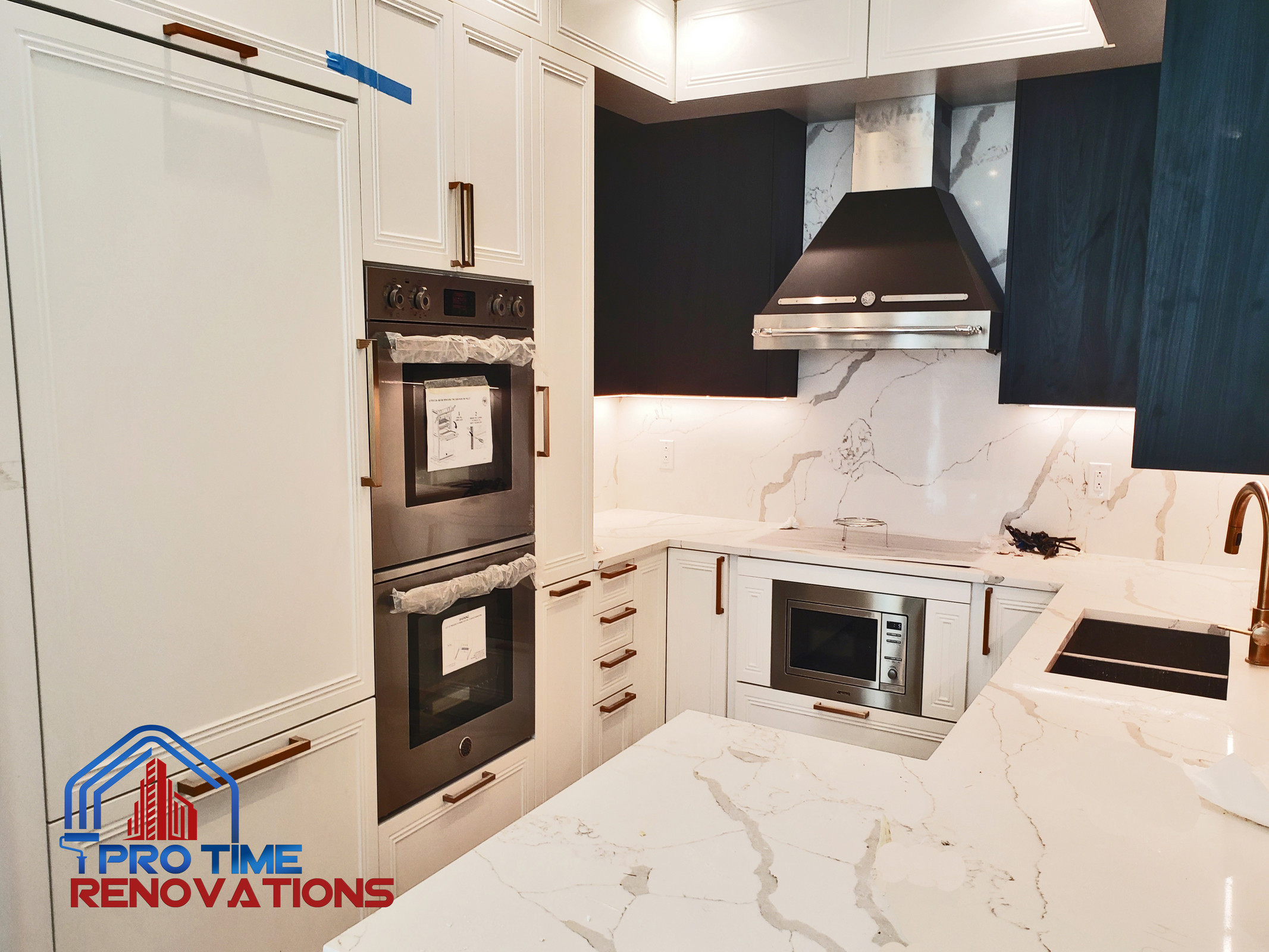 Kitchen installation.