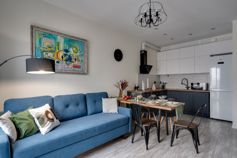 Хоумстейджинг квартиры в Москве для посуточной аренды