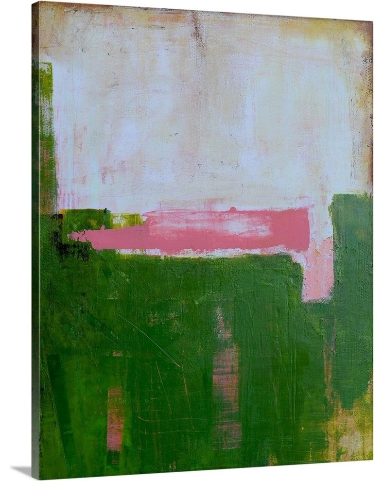 Summer Jade Wrapped Canvas Art Print, 16"x20"x1.5"