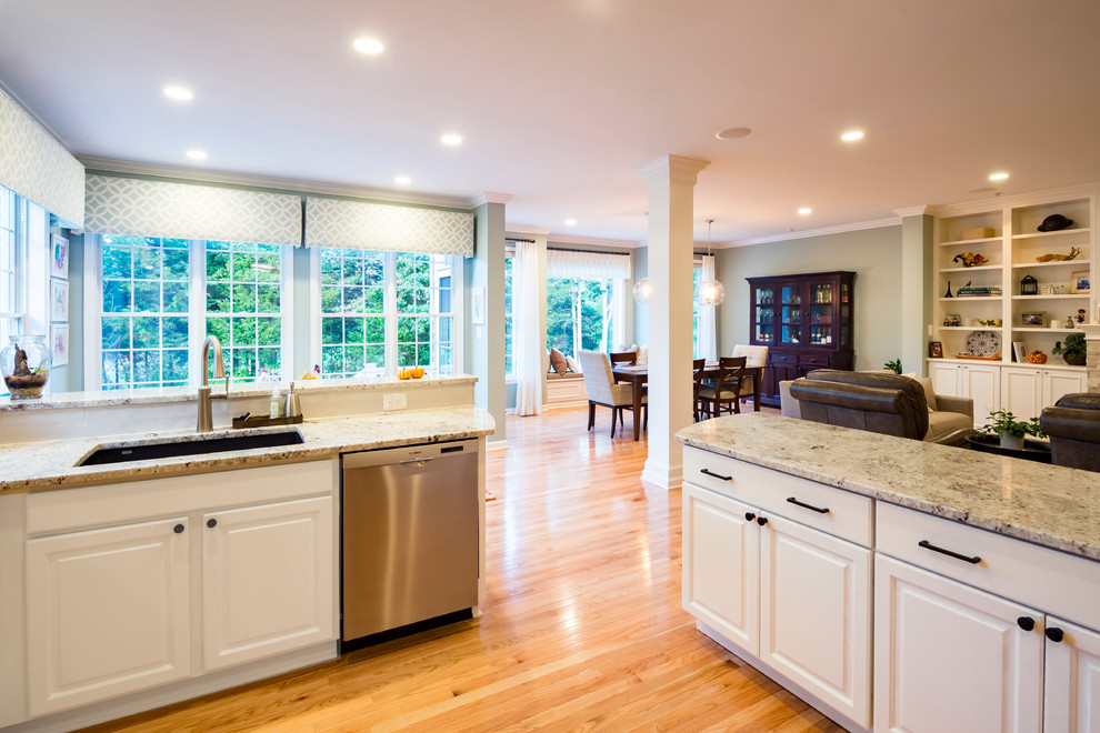 Chantilly Addition Kitchen To New Addition Transitional Kitchen DC Metro By Synergy