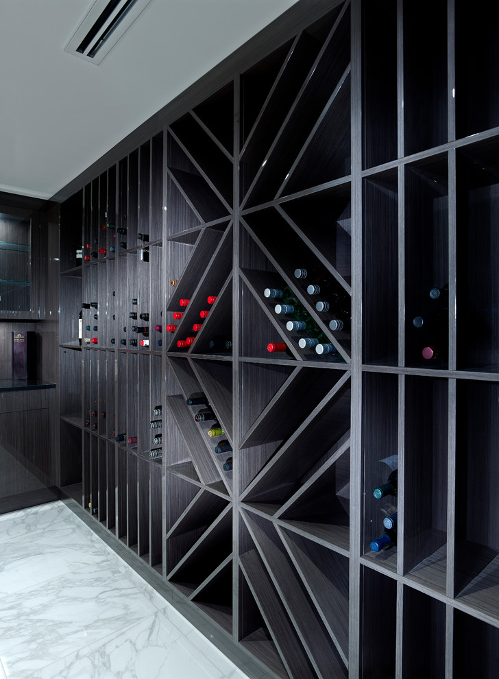 Photo of a modern wine cellar in Adelaide.