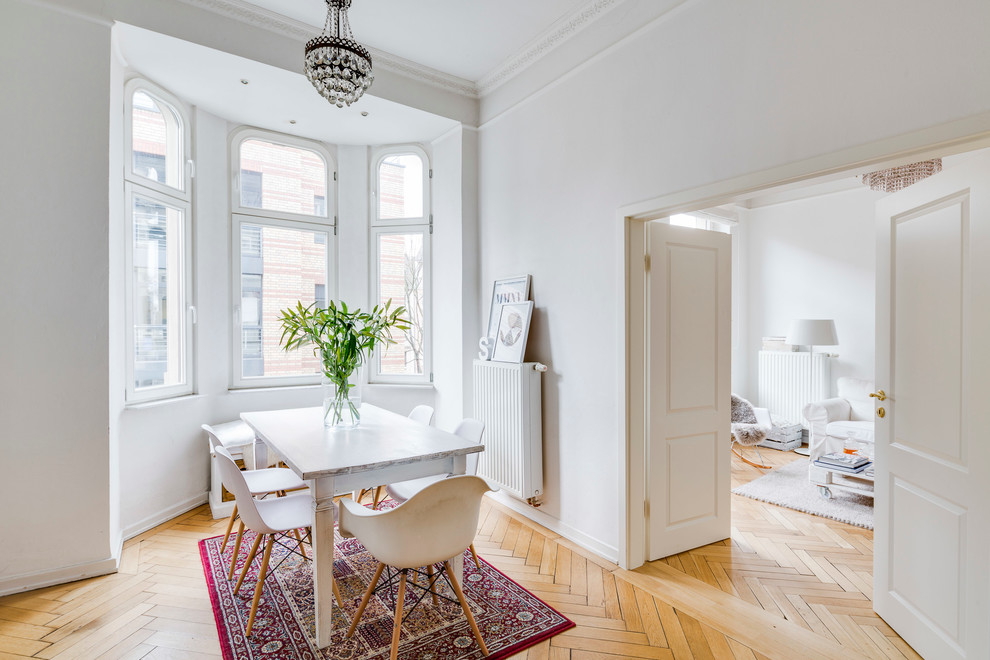 Idées déco pour une salle à manger scandinave.