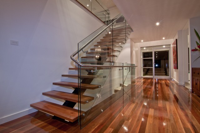 Contemporary Staircase contemporain-escalier