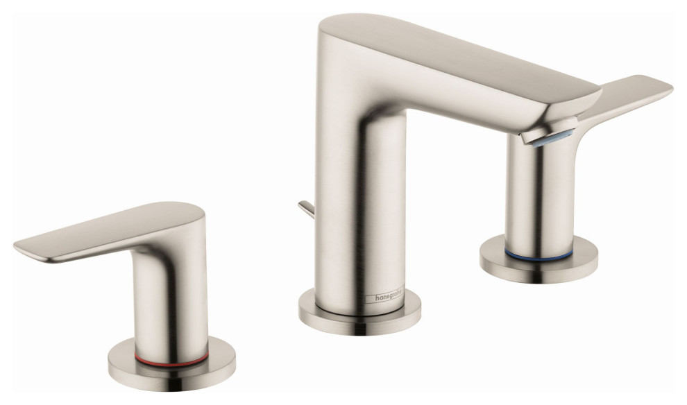 Hansgrohe 71733 Talis E 1.2 GPM Widespread Bathroom Faucet - Brushed Nickel