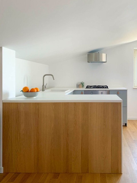 PIccolo appartamento al mare scandinavian-kitchen