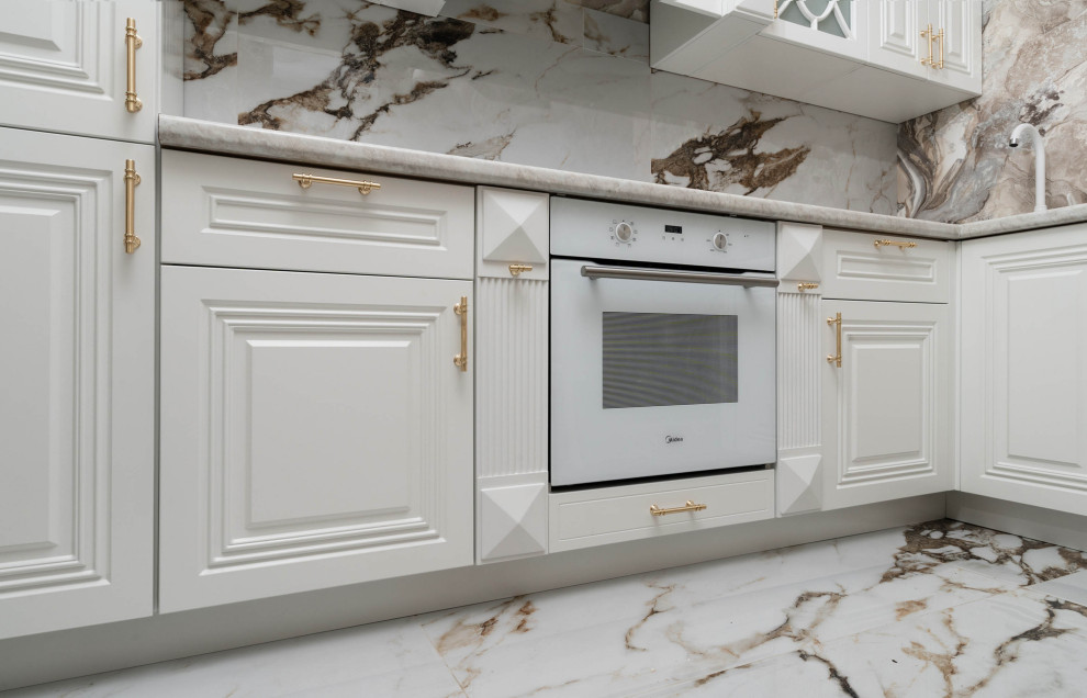 Съемка кухни на объекте (Мебель КМ)