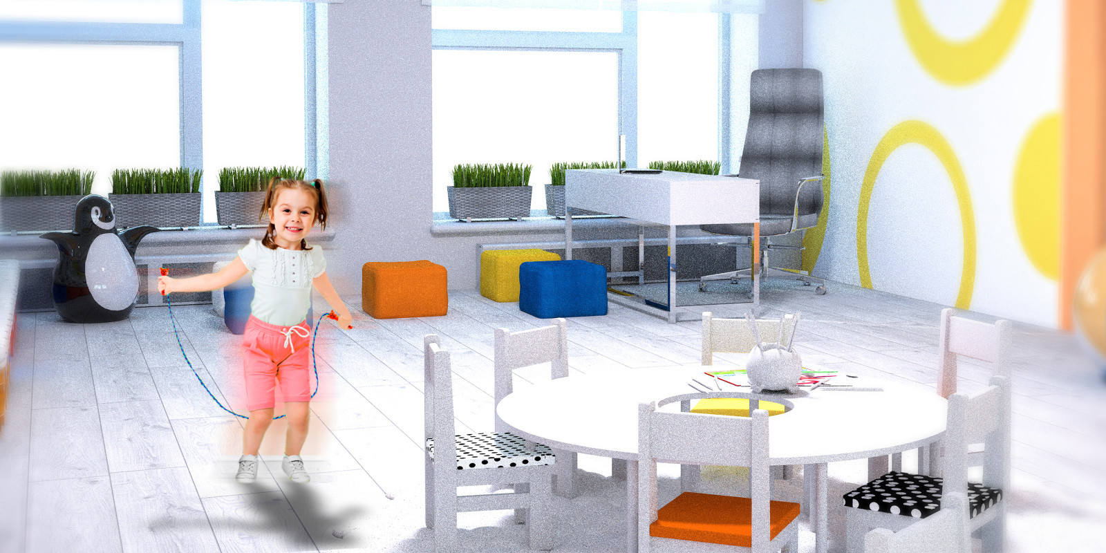 Дизайн интерьера ДС "Золотой ключик"