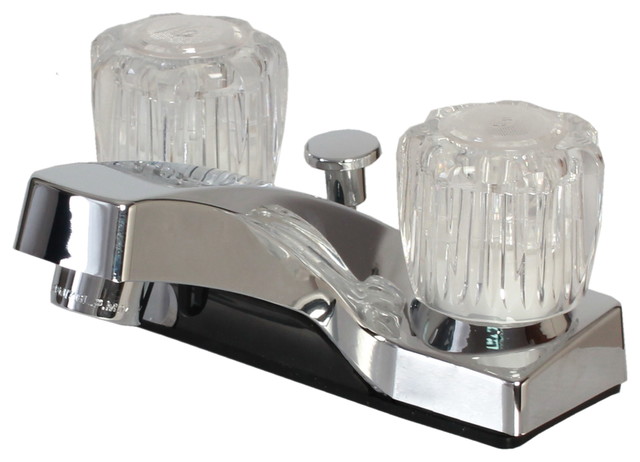 Plastic Lavatory Faucet, Chrome - Contemporary - Bathroom Sink Faucets ...