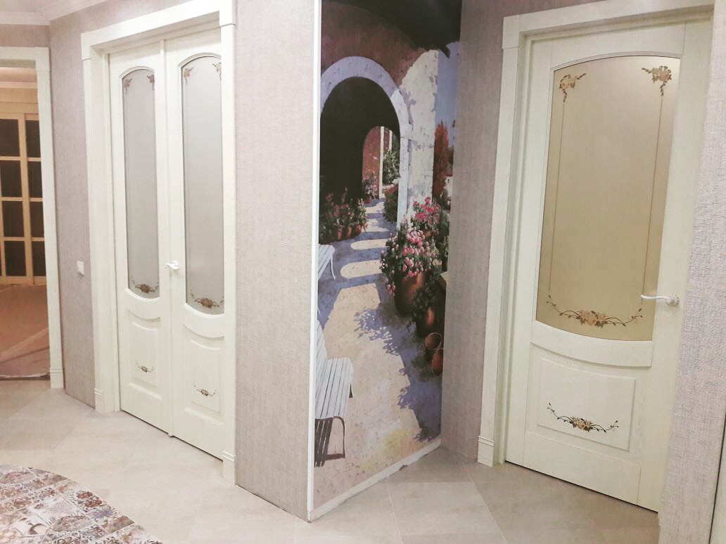 Классические двери из массива дуба