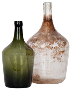Vintage Demijohn Bottles
