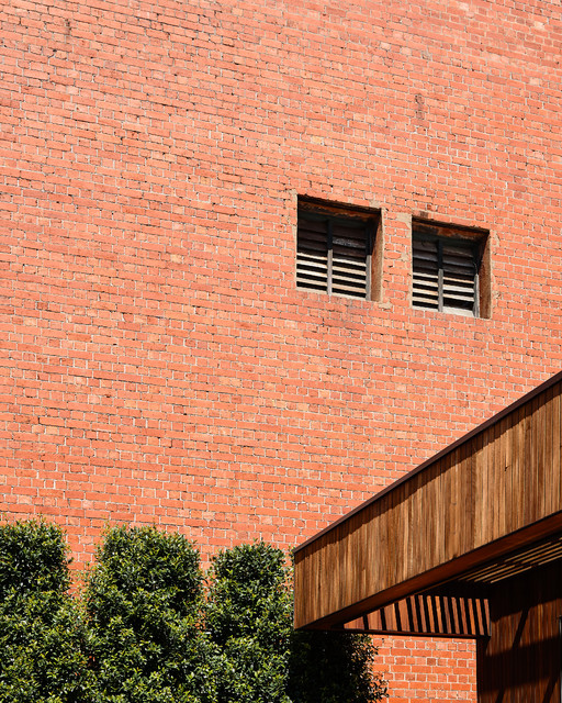 Armadale contemporary addition trendy-hus-og-facade