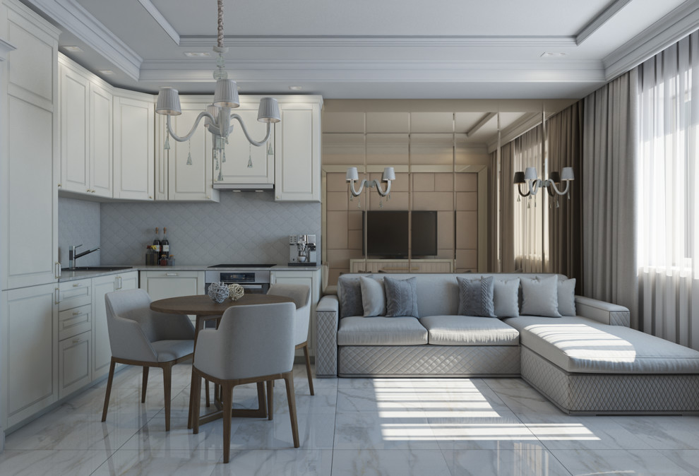 кухня-гостиная