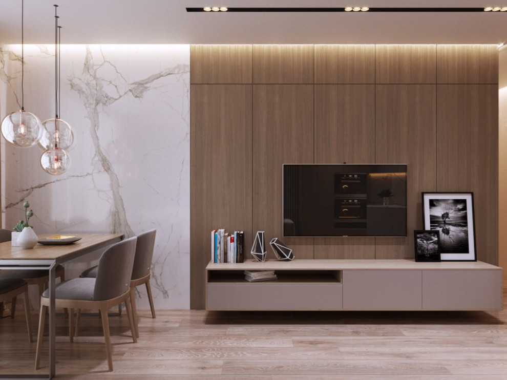 Дизайн проект квартиры в современном стиле