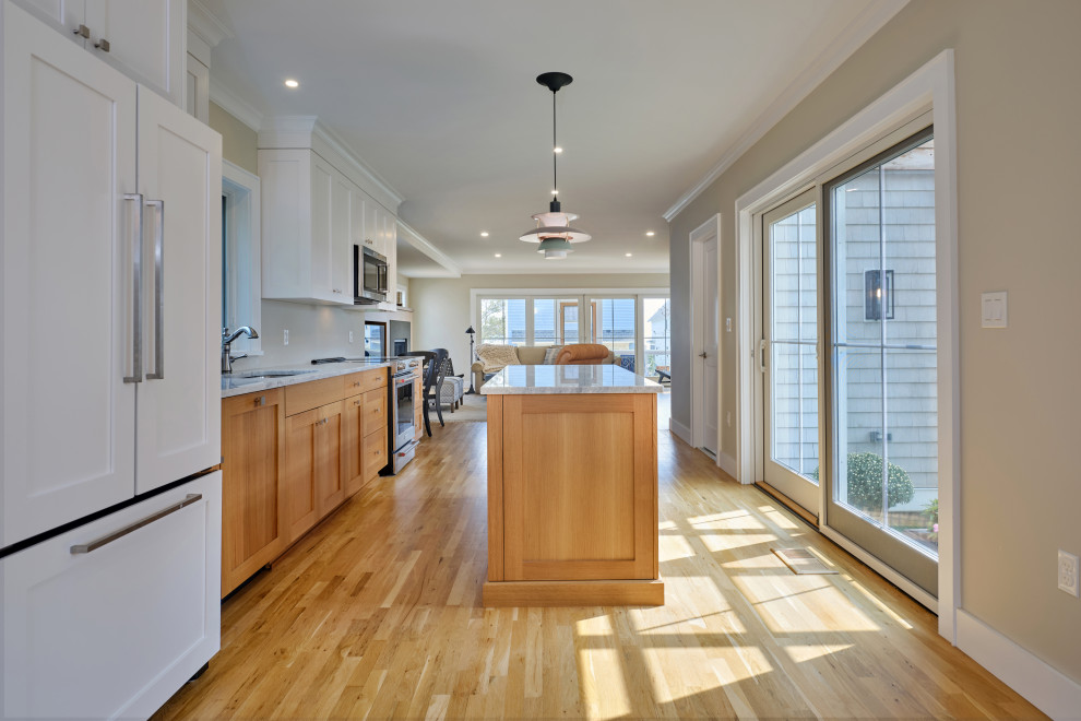 Linden Shore Retreat, Branford, CT Traditional Kitchen New York